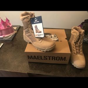 Brand new women’s military style boots